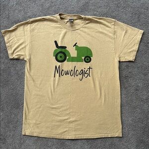 Mowologist Tan T-Shirt